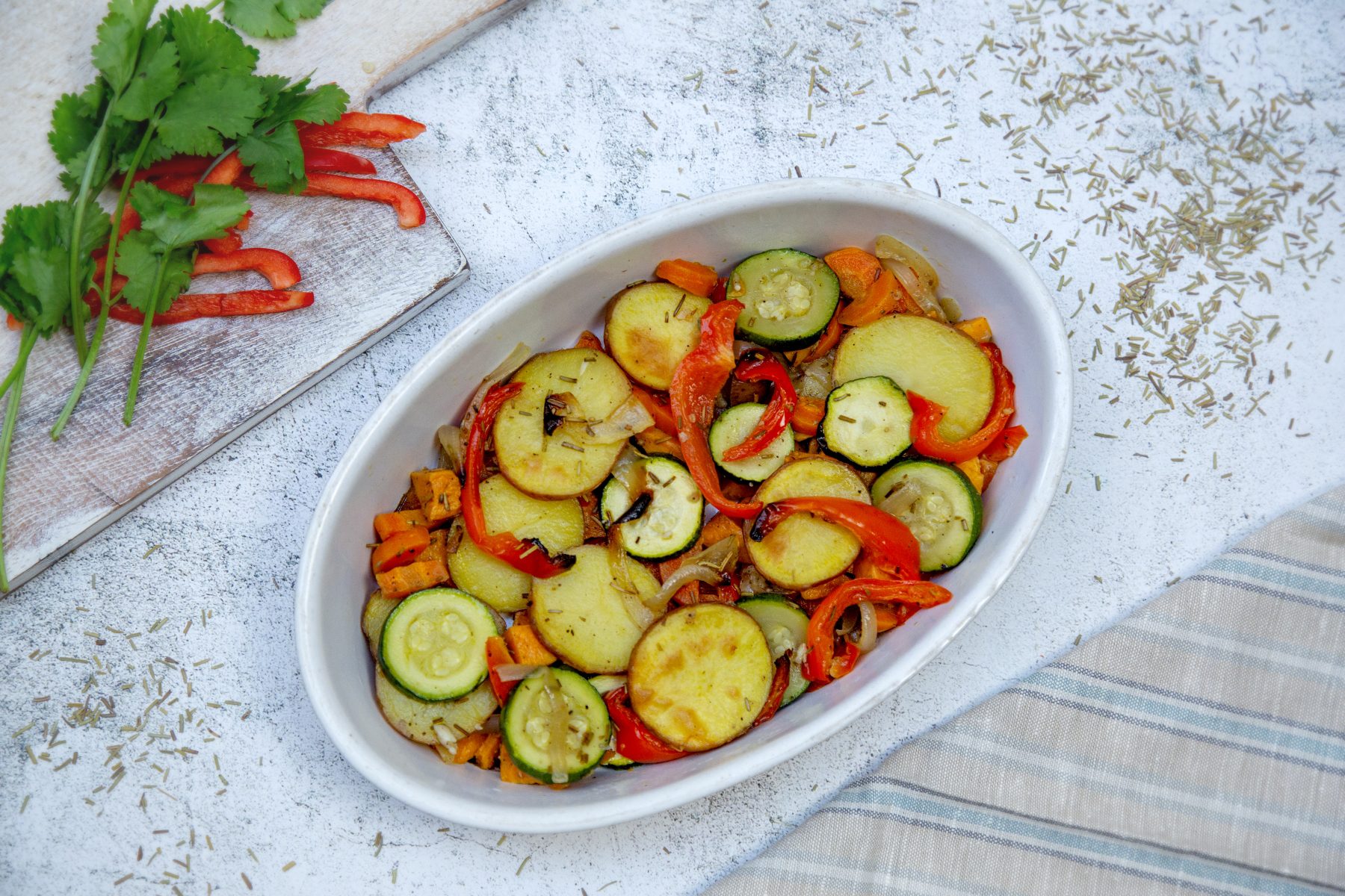 MIXED VEGETABLE BAKE – Renu Recipes